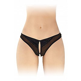 Трусики з перлами та доступом Fashion Secret Sophie Black