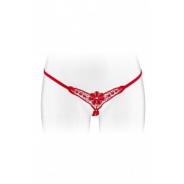 Еротичні жіночі трусики-стрінги з доступом Fashion Secret DANUTA Red