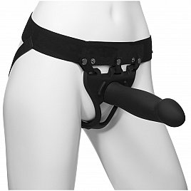 Страпон унісекс Doc Johnson Body Extensions - BE BOLD, порожня насадка