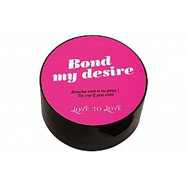 Скотч для бондажу Love To Love BOND MY DESIRE (15м) Чорний, не липне до шкіри та волосків