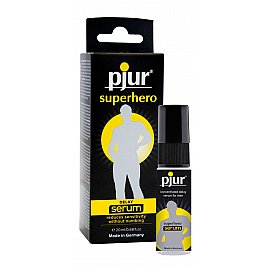Пролонгуючий гель Pjur Superhero Serum 20 мл, створює невидиму плівку, що знижує чутливість.