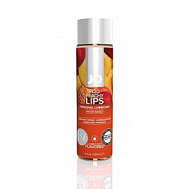 Змазка на водній основі JO H2O — Peachy Lips (120 мл) без цукру, рослинний гліцерин
