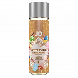 Лубрикант на водній основі JO H2O — Candy Shop — Butterscotch (60 мл) без цукру та парабенів