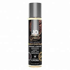 Змазка на водній основі System JO GELATO Double Chocolate (30 мл) без цукру, парабенів та гліколю