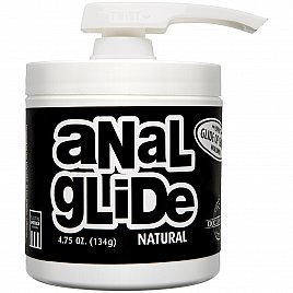 Анальна змазка на олійній основі Doc Johnson Anal Glide Natural (134 г) тривале ковзання