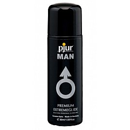Густа силіконова змазка Pjur MAN Premium Extremeglide 30 мл з тривалим ефектом, економне