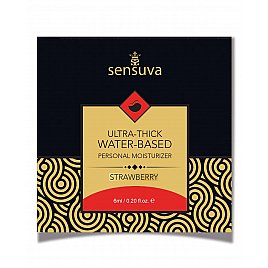 Пробник лубриканта на водній основі Sensuva - Ultra-Thick Water-Based Strawberry (6 мл)