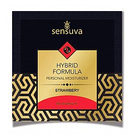 Пробник лубриканта на гібридній основі Sensuva - Hybrid Formula Strawberry (6 мл)