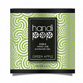 Пробник лубриканта на водній основі Sensuva - Handipop Green Apple (6 мл)