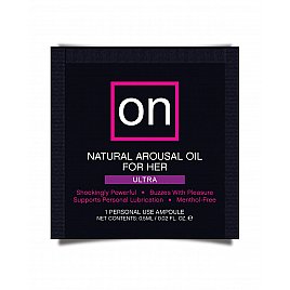 Пробник збудливої ​​олії Sensuva - ON Arousal Oil for Her Ultra (0,5 мл)