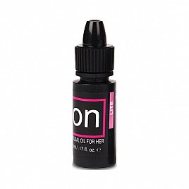 Збудливі краплі для клітора Sensuva - ON Arousal Oil for Her Lite