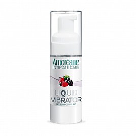 Лубрикант з ефектом вібрації Amoreane Med Liquid Vibrator Berries (30 мл)