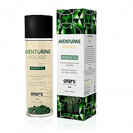 Масажна олія EXSENS Aventurine Avocado (антистрес) 100мл (термін 12.2024)