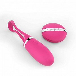 Віброяйце Dorcel Secret Delight Magenta з пультом дистанційного керування, з турборежимом і голосовим управлінням