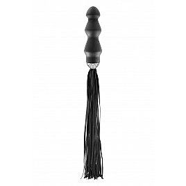 Флогер з ручкою - анальним плагом Fetish Tentation Whip with Plug Handle