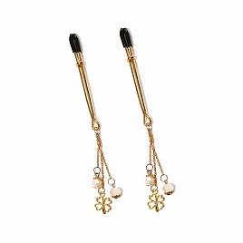 Затискачі для сосків Art of Sex - Nipple Clamps Golden Clover