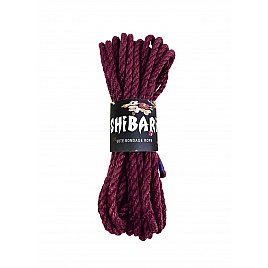 Джутова мотузка для Шибарі Feral Feelings Shibari Rope, 8 м фіолетова