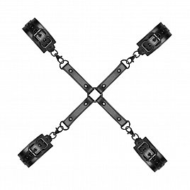 Фіксатор для рук і ніг Bedroom Fantasies Hogtie & Cuffs Set 4-Way Restrant Set