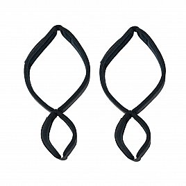 Фіксатори для руки і стегна Punishment - Thigh to Wrist Restraints - Black