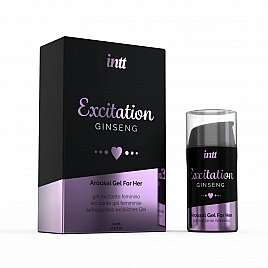 Збудливий гель з женьшенем Intt Excitation (15 мл) (підмокша упаковка)