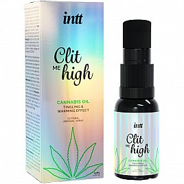 Збуджувальний гель для клітора Intt Clit Me On High Cannabis Oil 15 мл, сильна стимуляція