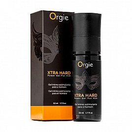 Гель для стимуляції члена Orgie Xtra Hard Power Gel For Him, 50 мл, розігріває, посилює ерекцію Гель для стимуляції члена Orgie Xtra Hard Power Gel For Him, 50 мл, розігріває, посилює ерекцію