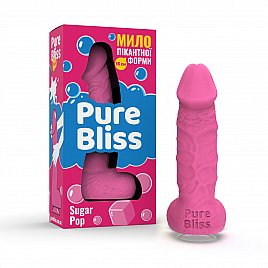 Ароматне мило пікантної форми Pure Bliss Pink Sugar Pop (Жуйка) 15 см