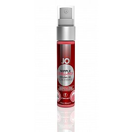 Гель для стимуляції сосків System JO Nipple Titillator Strawberry (30 мл), ментол та перцева м'ята