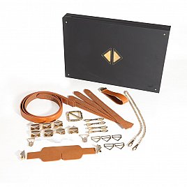 БДСМ-набір LOCKINK Bondage & Restraint Brown Set БДСМ-набір LOCKINK Bondage & Restraint Brown Set