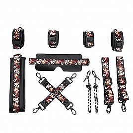 БДСМ-набір LOCKINK The Flowering Serpent - Bondage Set, 7 шт. БДСМ-набір LOCKINK The Flowering Serpent - Bondage Set, 7 шт.
