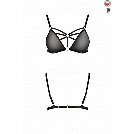 Бюстгальтер-стрепи MEGGY BRA black L/XL - Passion Exclusive