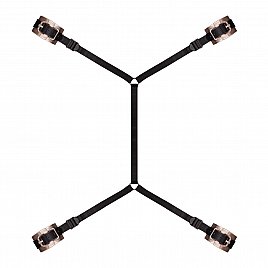 Фіксатор рук і ніг для ліжка Rosy Gold - Under-Mattress Restraint Set Фіксатор рук і ніг для ліжка Rosy Gold - Under-Mattress Restraint Set