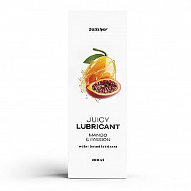 Лубрикант на водній основі Satisfyer Juicy Lubricant Mango & Passion water based 300 мл