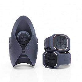 Мастурбатор Hot Octopuss PULSE DUO LUX, пульсація, використання без рук, підходить для пар, 2 пульти
