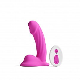 Ділдо з вібрацією NS Novelties Colours - Curve - Vibrating - 5