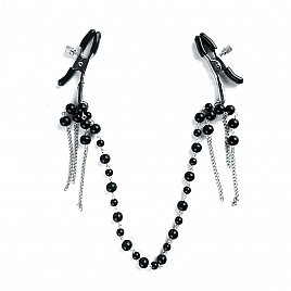 Затискачі для сосків Art of Sex - Nipple clamps Afina Black