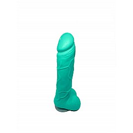 Крафтове мило-член із присоском Чистий Кайф Turquoise size L натуральне