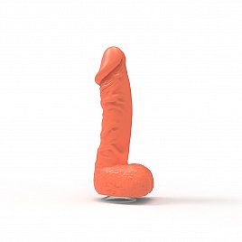 Крафтове мило-член з присоскою Pure Bliss MINI Coral, натуральне