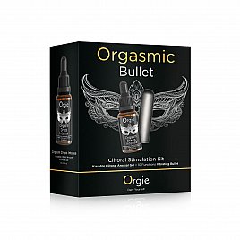 Набір Orgie Orgasmic Bullet: збуджувальні краплі та віброкуля
