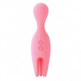 Подвійний вібратор для чутливих зон Svakom Nymph Pale Pink