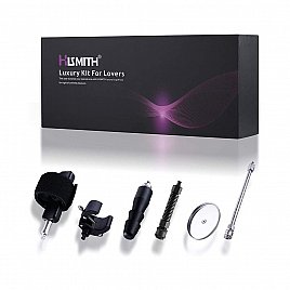 Набір адаптерів для секс-машин Hismith Luxury Kit - KlicLok System Set Набір адаптерів для секс-машин Hismith Luxury Kit - KlicLok System Set