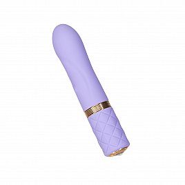 Розкішний вібратор PILLOW TALK - Special Edition Flirty Purple з кристалом Сваровскі