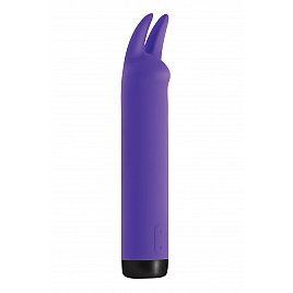 Вібратор S Pleasures Bullets Amethyst, фіолетовий, з двома відростками, 10 режимів, діаметр 3,1 см