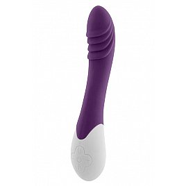 Вібратор S Pleasures Premium Phoenix, для точки G, фіолетовий, водостійкий, 16 видів вібрації, нагрів