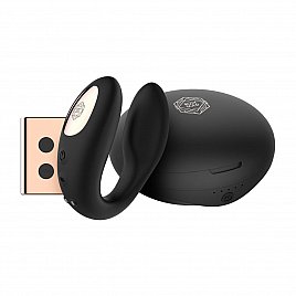 Вібратор для пар Rosy Gold - Remote Control Couple Vibrator Вібратор для пар Rosy Gold - Remote Control Couple Vibrator