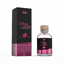 Масажний гель для інтимних зон Intt Cotton Candy (30 мл) розігріває