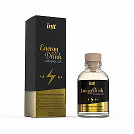 Масажний гель для інтимних зон Intt Energy Drink (30 мл) розігріває