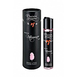 Масажна олія Plaisirs secrets Candy Floss (59 мл) з афродизіаками, їстівна, подарункова упаковка