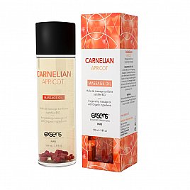 Масажна олія EXSENS Carnelian Apricot (бадьорить із сердоликом) 100мл, натуральна