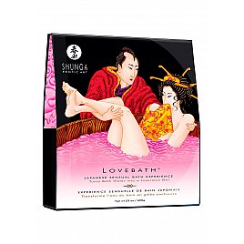 Гель для ванни Shunga LOVEBATH - Dragon Fruit 650гр, робить воду ароматним желе зі SPA ефектом